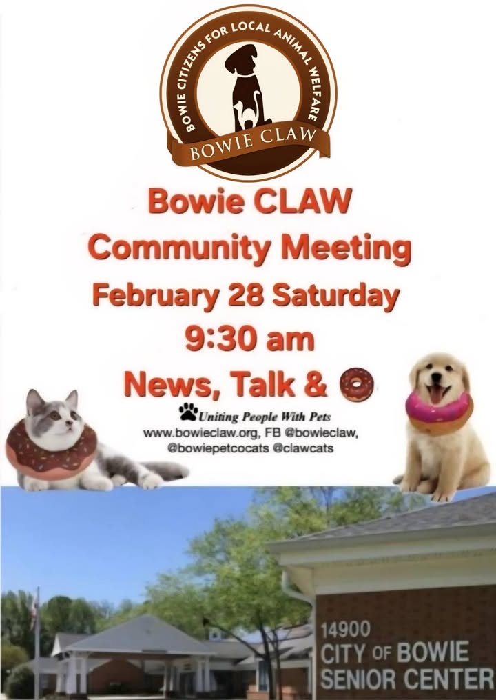 Bowie Citizens for Local Animal Welfare (CLAW)